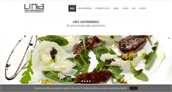 Desktop Screenshot of liniagastronomica.com